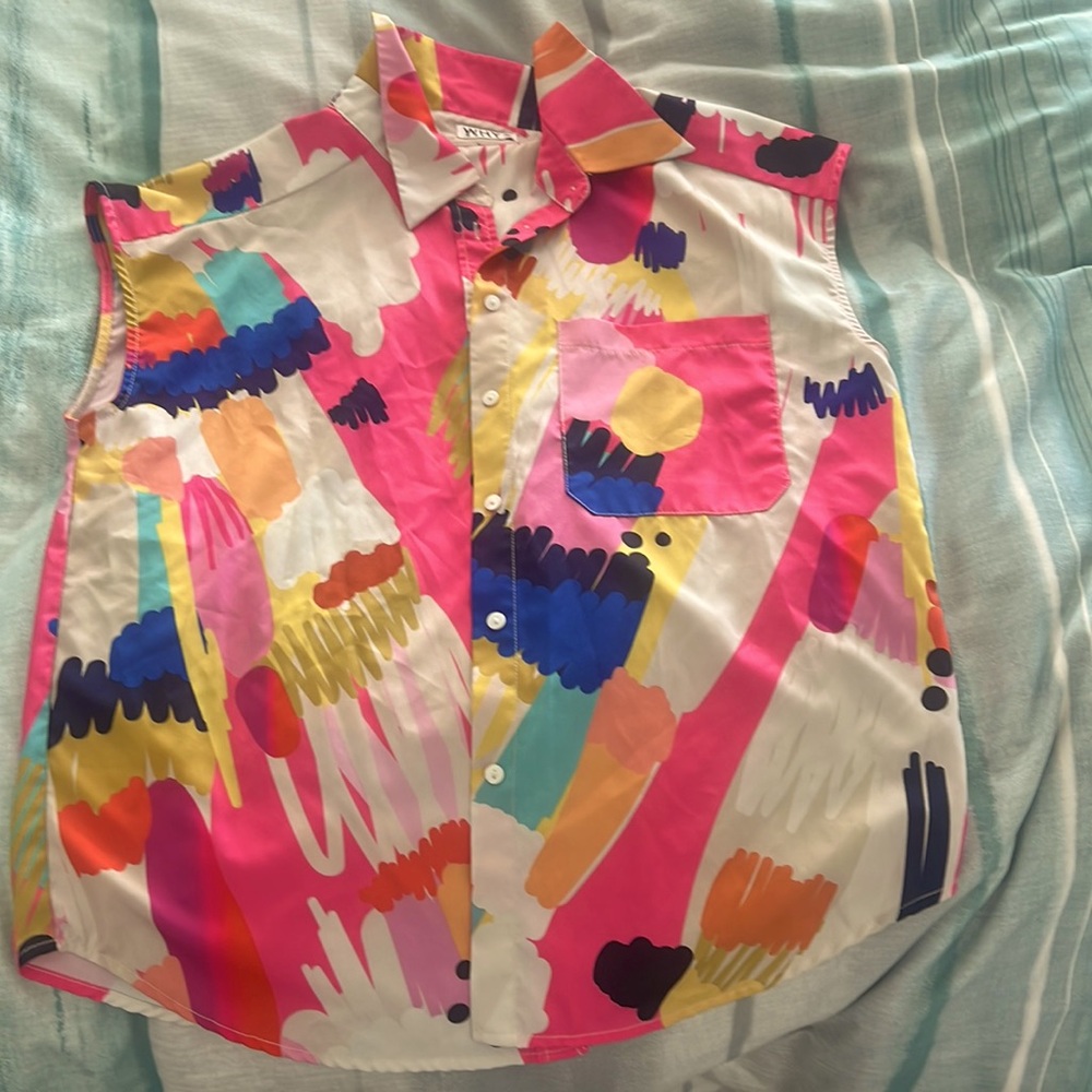 Women’s Why Dress Shirt.